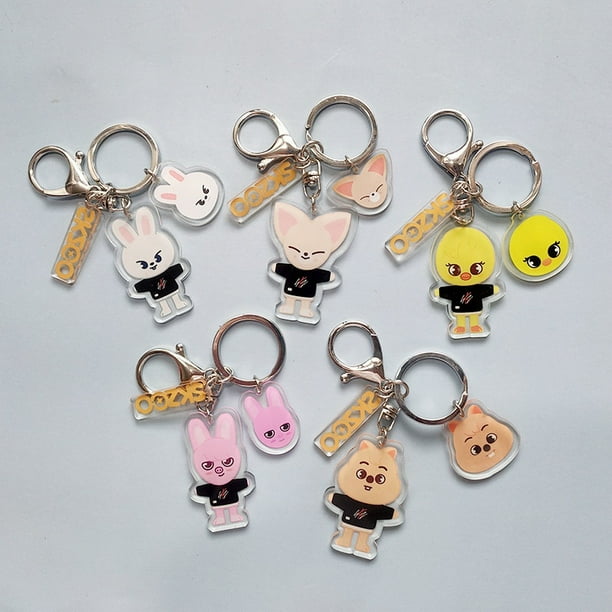 Set De Regalo Stray Kids – Mochila, 80 Pegatinas, Llavero, Funda Y Cordón, Merch Oficial Para Fans De Kpop