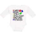 thumbnail image 3 of Inktastic Autism Awareness Acronym Boys or Girls Long Sleeve Baby Bodysuit, 3 of 5