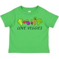 thumbnail image 3 of Inktastic Love Veggies Boys or Girls Toddler T-Shirt, 3 of 5