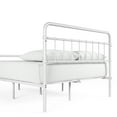 thumbnail image 5 of Zinus Florence 42" Metal Platform Bed Frame, White, Queen, 5 of 14
