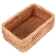 thumbnail image 2 of Exquisite Rattan Storage Basket | A Must Have For Living Room And Bedroom Organization | Cosmetic Desktop Storage Utensil | Multifunctional Snack And Storage Basket | Natura Clearance, 2 of 8