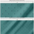thumbnail image 2 of Soimoi Cotton Poplin Fabric Black Sketch Floral Printed Fabric 1 Yard 42 Inch Wide, 2 of 7