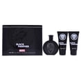 thumbnail image 1 of Marvel Spray EDT de 3.4 oz, gel de ducha de 3.4 oz, bálsamo para después del afeitado de 3.4 oz Pantera negra 3 Pc Gift Set Marvel Marvel Marvel Spray EDT 3 Pc Gift Set, 1 of 3