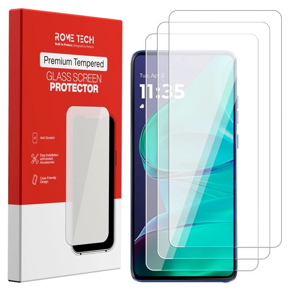 Motorola Moto G Stylus 5G 2025/2026 Tempered Glass Screen Protector 3 Per Pack