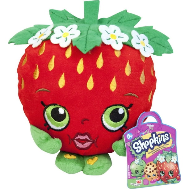 Shopkins 8'' Plush, Stawberry Plush - Walmart.com - Walmart.com