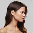 thumbnail image 3 of PAVOI 14K White Gold Plated | 2mm Thick 30mm Gold Hoops Women Earrings for Women, 3 of 6
