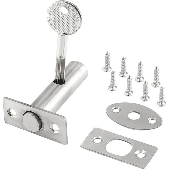 Stainless Steel Hidden Door Mortise Lock Latch,Hidden Manager Tubewell Key Mortise Lock,Fire Door Tubewell Mortise Lock Latche