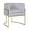 Gray, variant on TOV Furniture Giselle Cream Velvet Dining Chair with Gold Frame