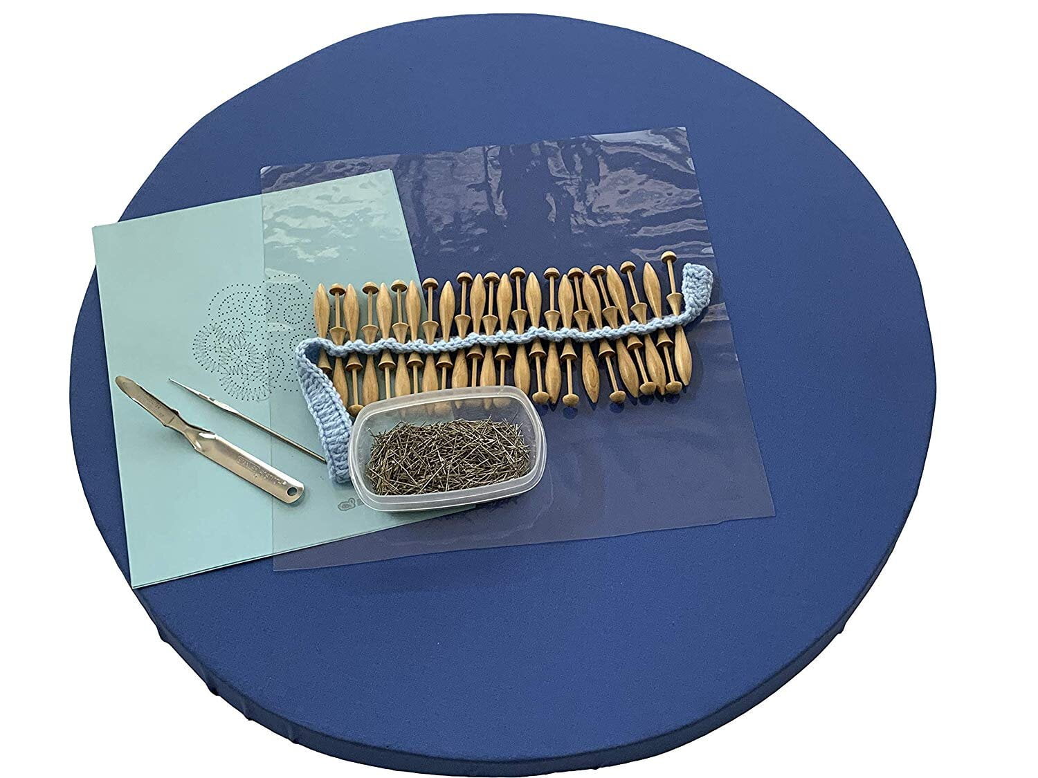 Bobbin Lace Kit For Beginners By Bobbin Lace Online 23" Flat Round