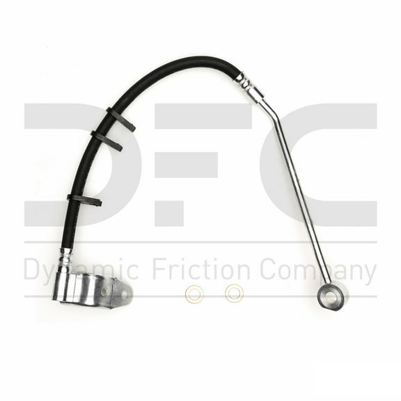 Rear Left Dynamic Friction Company Brake Line Hose 350-40093 For 2000-2001 Chrysler Neon, 2000-2001 Plymouth Neon, 2000-2005 Dodge Neon