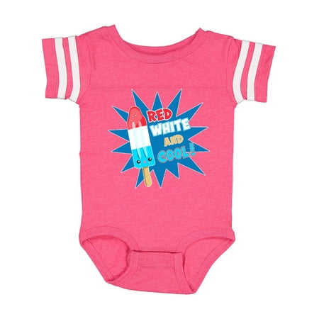 

Inktastic Red White and Cool Gift Baby Boy or Baby Girl Bodysuit