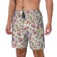 thumbnail image 1 of Fotbe Paisley Flowers Traje de Baño para Hombre – Shorts de Natación de Secado Rápido con Forro y Bolsillos-3X-Large, 1 of 6
