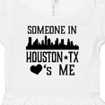 thumbnail image 4 of Inktastic Houston Texas Someone Loves Me Skyline Girls Baby Dress, 4 of 5