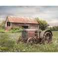 thumbnail image 2 of Great Art Now Clayton Tractor by Lori Deiter, Canvas Wall Art, 20W x 16H, 2 of 2