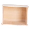 thumbnail image 2 of jinwen DIY Wooden Hamster Digging Box Clear Acrylic Viewing Panel Multipurpose Stable Structure Easy to Assemble with Lid Enclosure Size M, 2 of 9