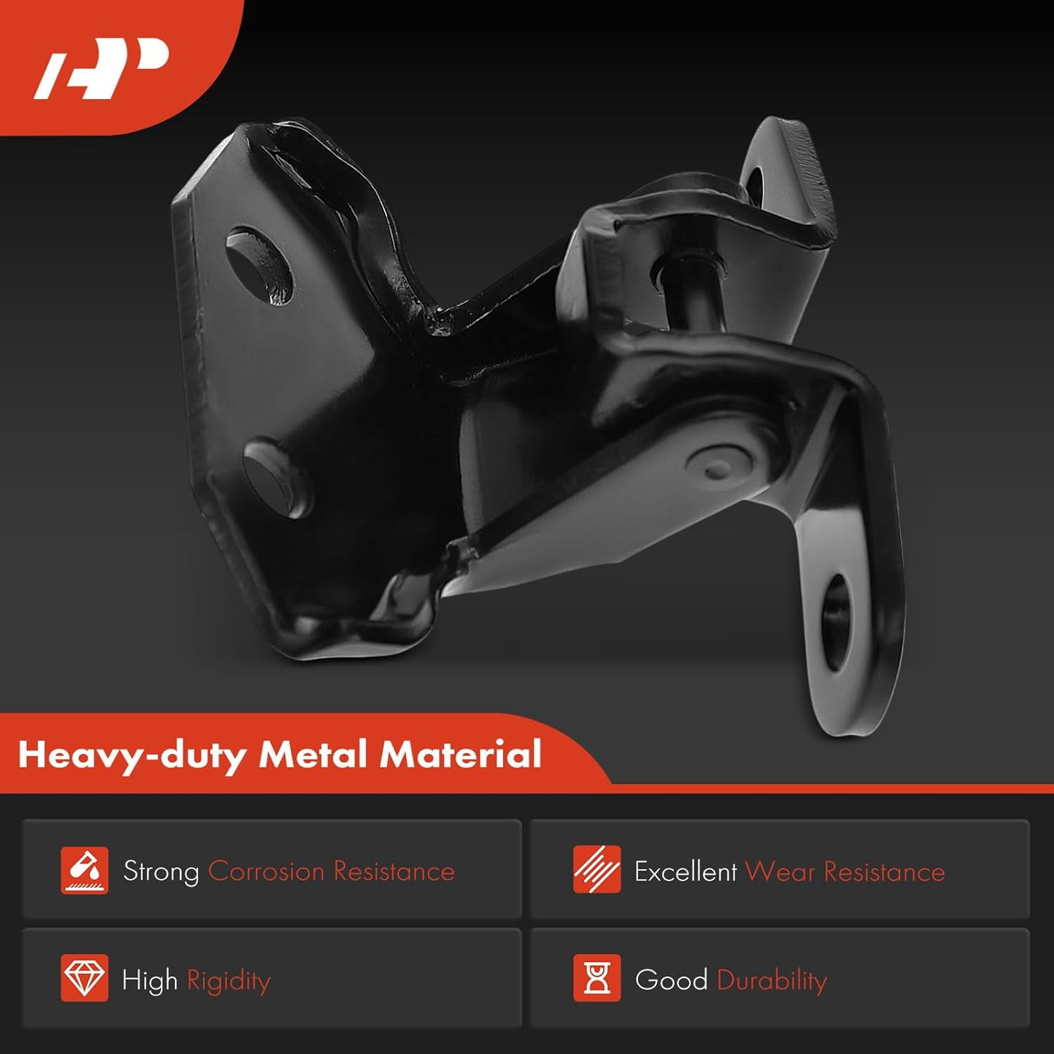 A-Premium Front Right Lower Side Door Hinge Assembly Compatible with Toyota Camry, RAV4, Prius, Tacoma, Tundra, Avalon, Yaris, Venza, Sequoia, FJ Cruiser & Lexus ES350, ES300, IS F, IS250 & Scion tC