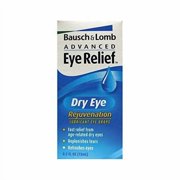 Bausch & Lomb Advanced Lubricant Vision & Eye Drops Fast Relief, 0.50oz