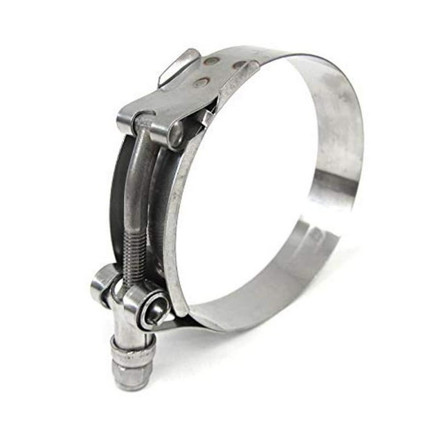 HPS Performance 316 Marine Abrazadera de manguera con perno en T de acero inoxidable Tamaño # 28 para manguera de ID de 1.5" Rango: 1.73" - 2"" (316-SSTC-44-51) Polaco