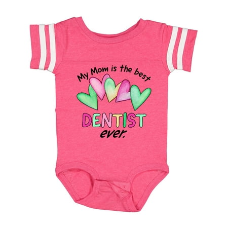 

Inktastic My Mom is the Best Dentist Ever Gift Baby Boy or Baby Girl Bodysuit