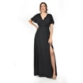 thumbnail image 5 of Vestido largo con abertura Roman Fashion /Juvenil, 2010 (Negro) negro CH, 5 of 5