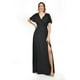 thumbnail image 5 of Vestido largo con abertura Roman Fashion /Juvenil, 2010 (Negro) negro M, 5 of 5