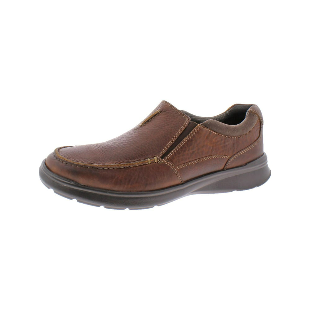 Clarks - Clarks Men's Cotrell Free Leather Slip On Casual Loafer Brown ...