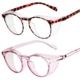 thumbnail image 1 of Paquete De 2 Hermosas Gafas De Seguridad Impermeables, Gafas Antiniebla Ligeras, Gafas Antiluz Azul, Gafas Protectoras Para Mujer Vogacara OD016415-02, 1 of 6
