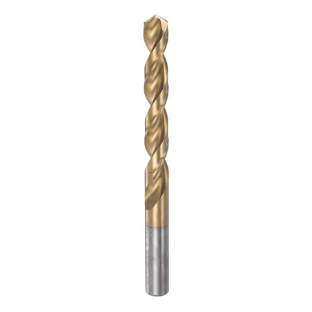 

Uxcell 12.7mm Titanium Coated M42 High Speed Steel 8% Cobalt (HSS-E) Twist Drill Bit