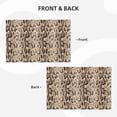 thumbnail image 3 of Placemats Set Of 4 / 6, Camouflage Print Snake Placemats For Dining Table Indoor/Outdoors Heat Resistant Washable Placemats 18" X 12", 3 of 7