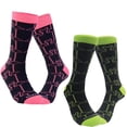 thumbnail image 1 of Stylish Flamingo Pattern Socks from the Sock Panda (Adult Large), 1 of 13