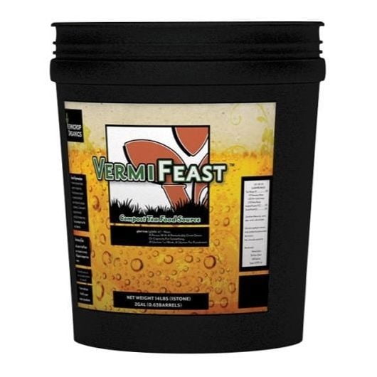 Vermicrop Organics VermiFeast 2 Gallon Compost Amendment by