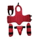 thumbnail image 4 of Equipo de protección para sparring, equipo de protección para boxeo, equipo de entrenamiento, equipo de protección Rojo, 4 of 9
