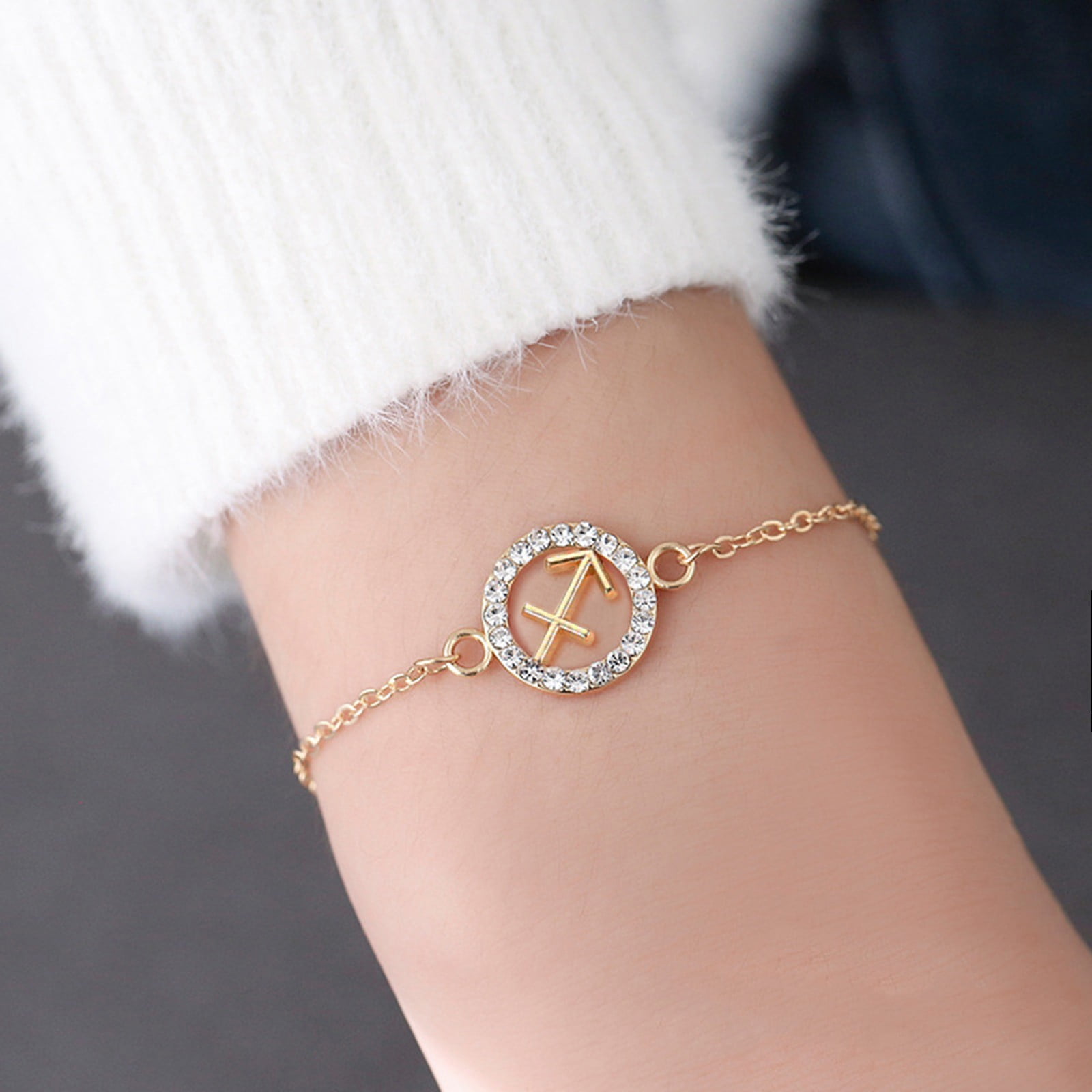 Sunhillsgrace Friendship Bracelet Couples Twelve Constellation Bracelet