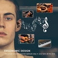 thumbnail image 3 of BASN Bsinger BC100 en Auriculares con monitor de oído Universal Fit Noise Aislante IEM Auriculares para músicos Cantantes Estudio Audiófilos (Marrón), 3 of 3