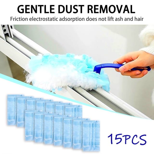 TIMIFIS Cleaning Brush Duster Disposable Electrostatic Absorbent Fiber Duster Household Cleaning pring/Summer