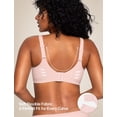 thumbnail image 3 of Barra Vertvie Wireless de apoyo para flexiones, cobertura total, rosa, 3 of 6