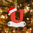 thumbnail image 2 of for Cat 12 Days of Christmas Christmas Snowman Decorations String Beads for Crafts Hanging Paper Decorations Christmas Paternoster Beads Christmas Alphabet Ornaments 26 Alphabet, 2 of 3