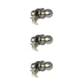 thumbnail image 4 of Bewildely Passage Copper Silver Door Knob Lever Non Locking Handle Brushed Type1 NO1, 4 of 6