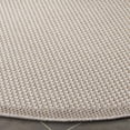 thumbnail image 5 of SAFAVIEH Sisal All-Weather Dixie Bordered Indoor/Outdoor Area Rug, Ivory/Beige, 6'7" x 6'7" Round, 5 of 9