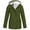 Green, variant on Baqcunre Trenchcoat Women's Women's Fleece Hooded Sweatshirt Parka Windbreakers Winter Warm Jackets Ski Coats Outwear Womens Jacket Fall Outfits Blue XXL