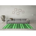 thumbnail image 3 of Ahgly Company Indoor Rectangle Oriental Emerald Green Industrial Area Rugs, 4' x 6', 3 of 4