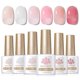 thumbnail image 1 of Set de esmaltes de uñas en gel Born Pretty Milky White Jelly Nude Pink, 1 of 7