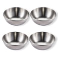 thumbnail image 2 of Kearding 4 platos de acero inoxidable para salsas, platos para condimentos, tazones para sumergir Type3 NO3, 2 of 6
