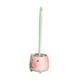 thumbnail image 5 of Juego de cepillos para inodoro con ventilación y ahorro de espacio para el baño. Rosa con Verde, 5 of 7