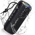 thumbnail image 1 of Altavoz Bluetooth LENRUE F21 portátil impermeable con luz, 1 of 7