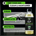 thumbnail image 6 of Moarka  Gun Cleaning oil CLP – Cleaner, Lubricant & Protectant with Applicator, Patches, Swabs & Brush, 3.4 Oz, 6 of 7