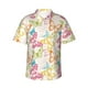 thumbnail image 1 of Fotbe Retro Colorful Butterfly Camisa Hawaiana para Hombre Unisex – Camisa Casual de Verano con Botones de Manga Corta de Algodón y Lino,X-Large, 1 of 7