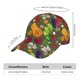 thumbnail image 2 of Balery Begetable Gorra de béisbol de tamaño ajustable para correr, entrenar y actividades al aire libre. Gorra de papá para todas las estaciones., 2 of 6