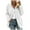 White, variant on Tiqkatyck Winter Jackets for Women, Women's Solid Color Plush Coat Hooded Pullover Warm Wool Coat Zipper Top Fleece Jacket Women, Winter Coats for Women Green L