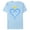 Light Blue, variant on Men's Kingdom Hearts 1 Blue Heart Graphic Tee Charcoal 2X Large